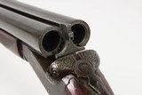 ENGRAVED British WEBLEY & SCOTT Double Barrel C&R Shotgun HALIFAX RETAILER
ROARING TWENTIES Era BOXLOCK Fowling Piece - 23 of 25