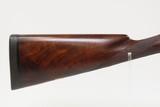 ENGRAVED British WEBLEY & SCOTT Double Barrel C&R Shotgun HALIFAX RETAILER
ROARING TWENTIES Era BOXLOCK Fowling Piece - 6 of 25