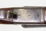 ENGRAVED British WEBLEY & SCOTT Double Barrel C&R Shotgun HALIFAX RETAILER
ROARING TWENTIES Era BOXLOCK Fowling Piece - 15 of 25