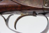 ENGRAVED British WEBLEY & SCOTT Double Barrel C&R Shotgun HALIFAX RETAILER
ROARING TWENTIES Era BOXLOCK Fowling Piece - 8 of 25