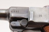 THIRD REICH World War II German MAUSER “byf” Code “42” LUGER Pistol HOLSTER 9mm SEMI-AUTOMATIC with HOLSTER & TAKEDOWN TOOL - 15 of 24