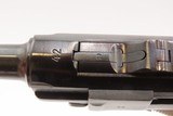 THIRD REICH World War II German MAUSER “byf” Code “42” LUGER Pistol HOLSTER 9mm SEMI-AUTOMATIC with HOLSTER & TAKEDOWN TOOL - 18 of 24