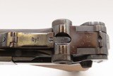 THIRD REICH World War II German MAUSER “byf” Code “42” LUGER Pistol HOLSTER 9mm SEMI-AUTOMATIC with HOLSTER & TAKEDOWN TOOL - 16 of 24