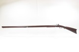 Antique “POOR BOY” Full-Stock .58 FLINTLOCK American FRONTIER Long Rifle
Kentucky Style Smooth Rifle “LONDON/WARRANTED” Lock - 22 of 25