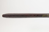 Antique “POOR BOY” Full-Stock .58 FLINTLOCK American FRONTIER Long Rifle
Kentucky Style Smooth Rifle “LONDON/WARRANTED” Lock - 14 of 25