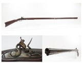 Antique “POOR BOY” Full-Stock .58 FLINTLOCK American FRONTIER Long Rifle
Kentucky Style Smooth Rifle “LONDON/WARRANTED” Lock