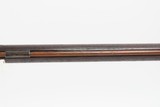 Antique “POOR BOY” Full-Stock .58 FLINTLOCK American FRONTIER Long Rifle
Kentucky Style Smooth Rifle “LONDON/WARRANTED” Lock - 10 of 25