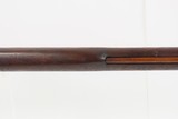 Antique “POOR BOY” Full-Stock .58 FLINTLOCK American FRONTIER Long Rifle
Kentucky Style Smooth Rifle “LONDON/WARRANTED” Lock - 12 of 25