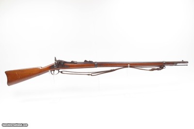1889 mfg. Antique U.S. SPRINGFIELD M1884 TRAPDOOR .45-70 Rifle INDIAN WARSU.S. MILITARY Rifle WESTWARD EXPANSION w/SLING - Image 2 of 25