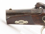 ENGRAVED/SILVER Mounted Antique “PEANUT SIZE” Percussion DERRINGER Pistol
Period Copy of Henry Deringer’s Famous Pistol - 17 of 17