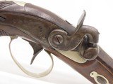 ENGRAVED/SILVER Mounted Antique “PEANUT SIZE” Percussion DERRINGER Pistol
Period Copy of Henry Deringer’s Famous Pistol - 4 of 17