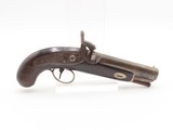 Liege Proofed ENGRAVED/SILVER Mounted Antique DERRINGER Percussion Pistol
Period Copy of Henry Deringer’s Famous Pistol - 2 of 17