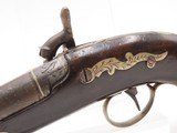 Liege Proofed ENGRAVED/SILVER Mounted Antique DERRINGER Percussion Pistol
Period Copy of Henry Deringer’s Famous Pistol - 16 of 17