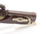 Very Scarce ENGRAVED Antique GILLESPIE Percussion DERRINGER Pistol NEW YORK CALIFORNIA GOLD RUSH Era RIVERBOAT GAMBLER’s Gun - 5 of 18