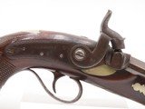Very Scarce ENGRAVED Antique GILLESPIE Percussion DERRINGER Pistol NEW YORK CALIFORNIA GOLD RUSH Era RIVERBOAT GAMBLER’s Gun - 4 of 18