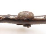 ENGRAVED English R.S. CLARK Antique SILVER BANDED Percussion POCKET Pistol
English SELF DEFENSE Pistol Made Circa 1840 - 12 of 18