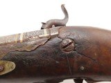 ENGRAVED English R.S. CLARK Antique SILVER BANDED Percussion POCKET Pistol
English SELF DEFENSE Pistol Made Circa 1840 - 14 of 18