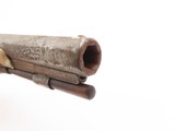 ENGRAVED English R.S. CLARK Antique SILVER BANDED Percussion POCKET Pistol
English SELF DEFENSE Pistol Made Circa 1840 - 7 of 18