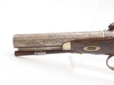ENGRAVED English R.S. CLARK Antique SILVER BANDED Percussion POCKET Pistol
English SELF DEFENSE Pistol Made Circa 1840 - 18 of 18