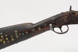 TACK DECORATED Antique NATIVE AMERICAN Style Musket TURQUOISE INLAID Stock
LONDON PROOFED Likely Native American Trade Gun - 7 of 25