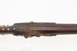 TACK DECORATED Antique NATIVE AMERICAN Style Musket TURQUOISE INLAID Stock
LONDON PROOFED Likely Native American Trade Gun - 19 of 25