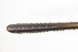 TACK DECORATED Antique NATIVE AMERICAN Style Musket TURQUOISE INLAID Stock
LONDON PROOFED Likely Native American Trade Gun - 14 of 25