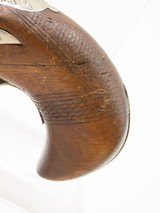 ENGRAVED/SILVER Mounted A.J. PLATE Antique DERRINGER .41 Percussion Pistol
“J. DERINGER” Period Copy Henry Deringer’s Pistol - 16 of 18
