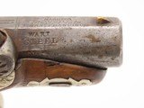 ENGRAVED/SILVER Mounted A.J. PLATE Antique DERRINGER .41 Percussion Pistol
“J. DERINGER” Period Copy Henry Deringer’s Pistol - 7 of 18