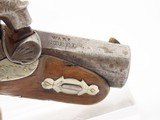 ENGRAVED/SILVER Mounted A.J. PLATE Antique DERRINGER .41 Percussion Pistol
“J. DERINGER” Period Copy Henry Deringer’s Pistol - 5 of 18