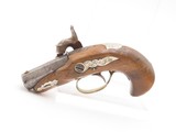 ENGRAVED/SILVER Mounted A.J. PLATE Antique DERRINGER .41 Percussion Pistol
“J. DERINGER” Period Copy Henry Deringer’s Pistol - 15 of 18