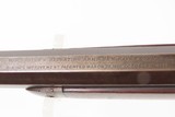 c1889 mfr. Antique WINCHESTER Model 1873 .32-20 WCF Lever Action Rifle Octagonal Barrel, Crescent Butt Plate - 19 of 25