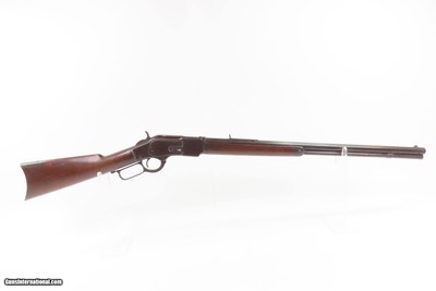 c1889 mfr. Antique WINCHESTER Model 1873 .32-20 WCF Lever Action Rifle Octagonal Barrel, Crescent Butt Plate - Image 2 of 25