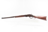 c1889 mfr. Antique WINCHESTER Model 1873 .32-20 WCF Lever Action Rifle Octagonal Barrel, Crescent Butt Plate - 22 of 25