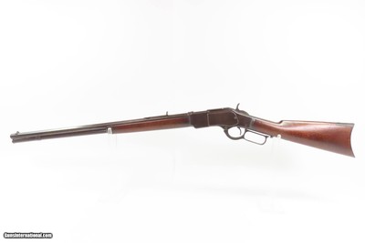 c1889 mfr. Antique WINCHESTER Model 1873 .32-20 WCF Lever Action Rifle Octagonal Barrel, Crescent Butt Plate - Image 22 of 25