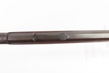 c1889 mfr. Antique WINCHESTER Model 1873 .32-20 WCF Lever Action Rifle Octagonal Barrel, Crescent Butt Plate - 15 of 25
