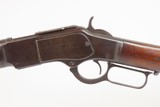 c1889 mfr. Antique WINCHESTER Model 1873 .32-20 WCF Lever Action Rifle Octagonal Barrel, Crescent Butt Plate - 25 of 25