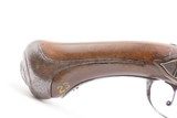 REVOLUTIONARY WAR Era EUROPEAN MARTIAL FLINTLOCK Pistol 18th Century .57cal With Bust on the Pommel - 3 of 19