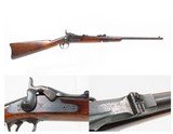 INDIAN WARS Antique US SPRINGFIELD Model 1879 TRAPDOOR SADDLE RING CARBINEc1880 mfr. .45-70 GOVT CAVALRY WEAPON - 1 of 25