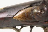 British TOWER Marked Antique INDIA Pattern BROWN BESS .75 FLINTLOCK Musket
NAPOLEONIC WARS Era Musket with “GR” ROYAL CIPHER - 9 of 25