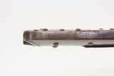 Brass TACK DECORATED Antique NATIVE AMERICAN .38 Back Action “BLANKET GUN”
Possibly EARLY FRONTIER Indian Trade Gun - 10 of 22
