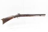 Brass TACK DECORATED Antique NATIVE AMERICAN .38 Back Action “BLANKET GUN”
Possibly EARLY FRONTIER Indian Trade Gun - 2 of 22