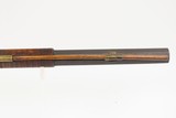 Brass TACK DECORATED Antique NATIVE AMERICAN .38 Back Action “BLANKET GUN”
Possibly EARLY FRONTIER Indian Trade Gun - 7 of 22