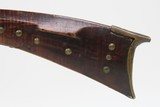 Brass TACK DECORATED Antique NATIVE AMERICAN .38 Back Action “BLANKET GUN”
Possibly EARLY FRONTIER Indian Trade Gun - 20 of 22