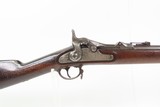 INDIAN WARS Antique U.S. SPRINGFIELD Breech Loading M1868 TRAPDOOR Rifle
Post-Civil War SINGLE SHOT BREECH LOADER - 5 of 24