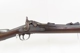 INDIAN WARS Antique U.S. SPRINGFIELD M1879 Breech Loading TRAPDOOR Rifle
Single Shot Chambered in .45-70 GOVT - 4 of 24
