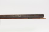 Mid-1800s Antique AMERICAN Half Stock Percussion HOMESTEAD/HUNTING Rifle
“J. HENRY” Marked GAME GETTING Rifle w/SET TRIGGER - 3 of 25