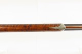 Mid-1800s Antique AMERICAN Half Stock Percussion HOMESTEAD/HUNTING Rifle
“J. HENRY” Marked GAME GETTING Rifle w/SET TRIGGER - 12 of 25