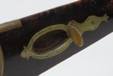 Mid-1800s Antique AMERICAN Half Stock Percussion HOMESTEAD/HUNTING Rifle
“J. HENRY” Marked GAME GETTING Rifle w/SET TRIGGER - 9 of 25