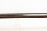 Mid-1800s Antique AMERICAN Half Stock Percussion HOMESTEAD/HUNTING Rifle
“J. HENRY” Marked GAME GETTING Rifle w/SET TRIGGER - 17 of 25