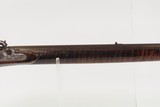 Mid-1800s Antique AMERICAN Half Stock Percussion HOMESTEAD/HUNTING Rifle
“J. HENRY” Marked GAME GETTING Rifle w/SET TRIGGER - 5 of 25